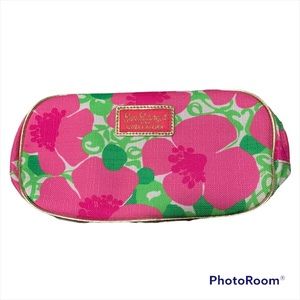 Lilly Pulitzer X Estee Lauder cosmetic pouch